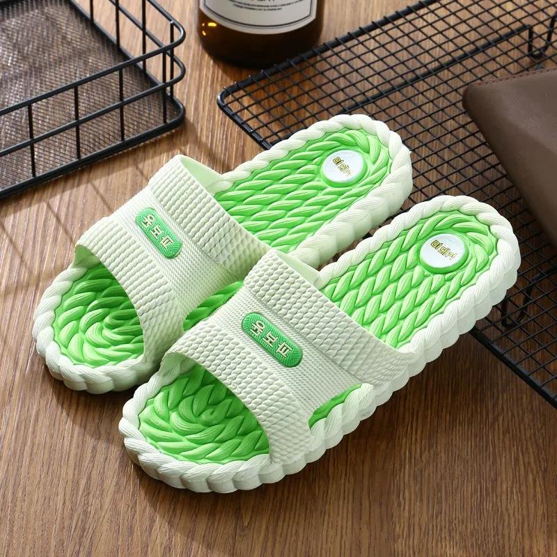 Couple Spring and Summer Slippers for Men and Women Indoor Non-slip Wear-resistant Soft Bottom Slippers