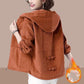 Women's Corduroy Jacket Spring and Autumn 2021 Loose Large Size Short Jacket Jacket Casual Sweater Women