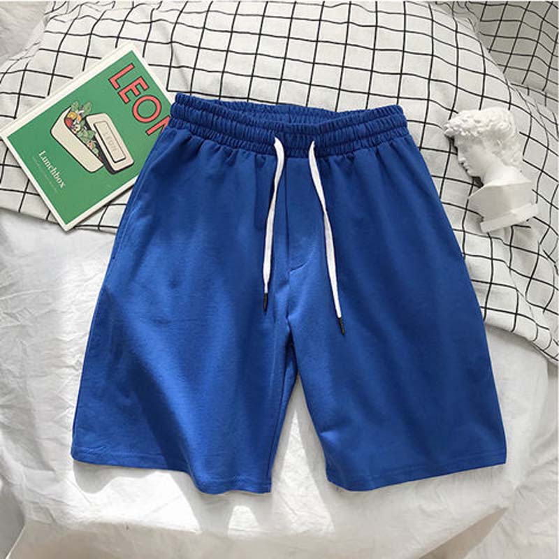Shorts Men's Summer Loose Casual Solid Color Five-point Pants