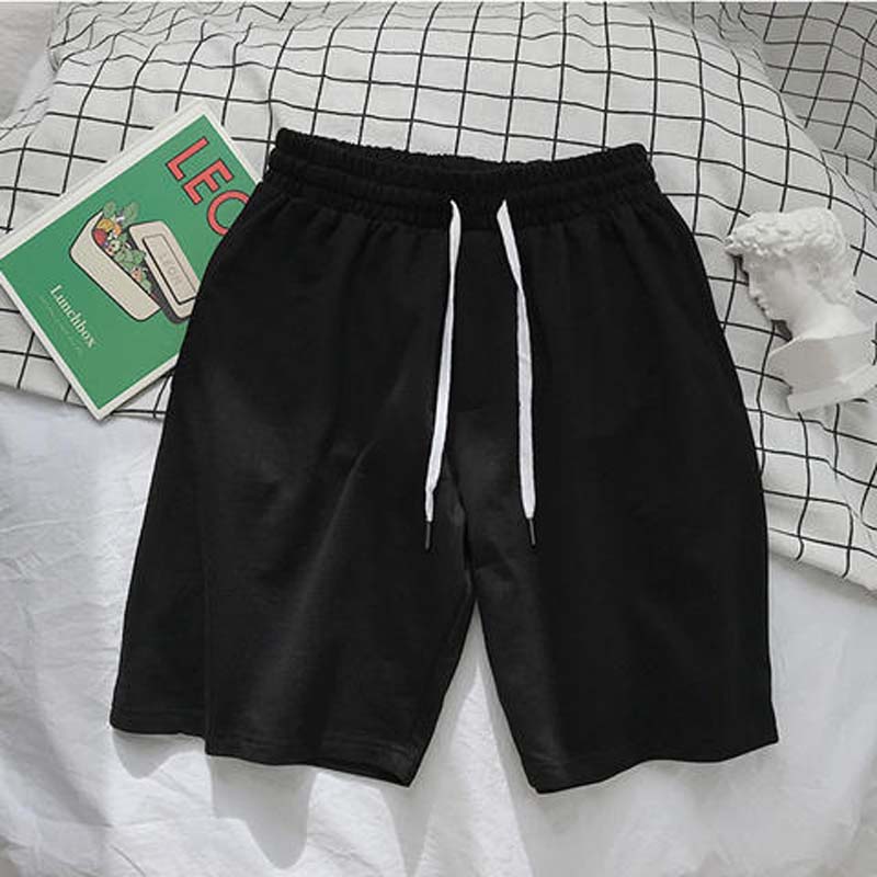 Shorts Men's Summer Loose Casual Solid Color Five-point Pants