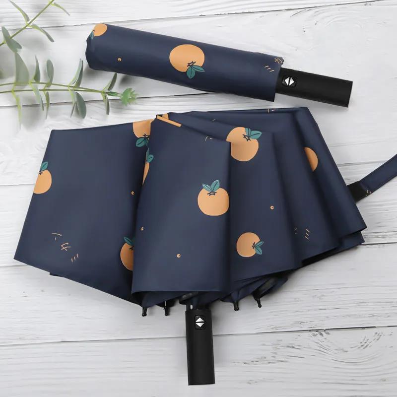 Fully Automatic Sunny Umbrella Dual-use Folding Sun Umbrella Female Sunscreen UV Protection Sunshade Ins