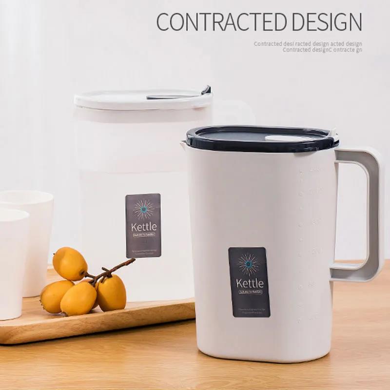 Nordic Cold Kettle Large Capacity Graduation Kettle High Temperature Resistant Household Beverage Teapot with Plain Water