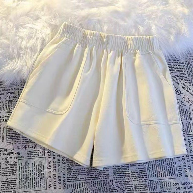 Summer Casual Sports Shorts Women's Loose Home Pajama Pants Running Comfortable High Waist Wide Leg Pants
