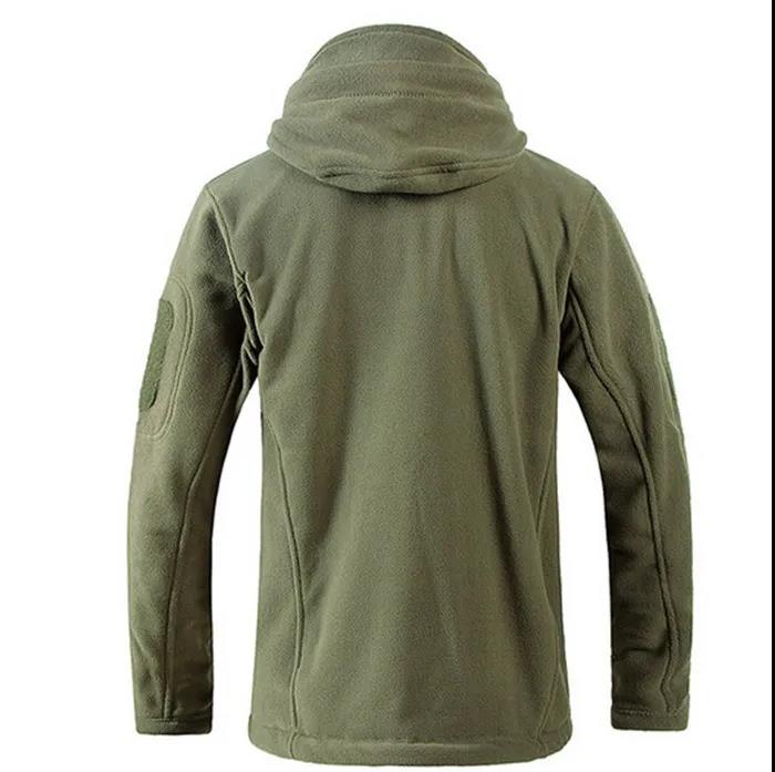 Outdoor Autumn and Winter Cold-proof Cardigan Jacket Fleece Plus Size Sports Leisure Top Couple Fleece Jacket