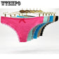 WTEMPO 6 Pcs/Lot Panties Seamless Underwear Briefs Sexy Lace Girl Breathable Cotton Women's Intimate