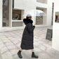 Good Quality Winter Cotton-padded Jacket Women's Mid-length Down Padded Jacket Thickened Warmth Over The Knee Large Fur Collar Padded Jacket