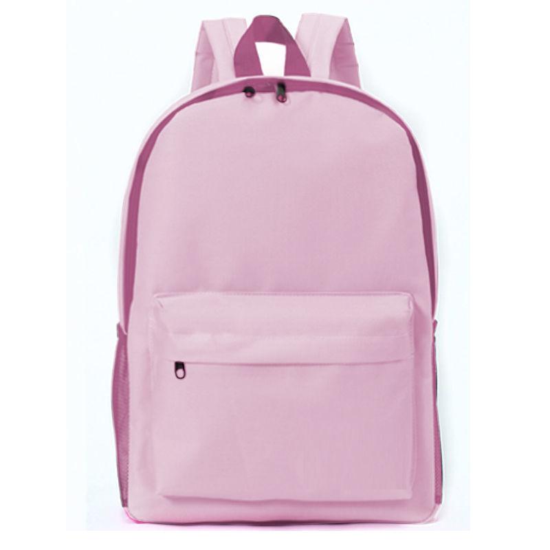 Simple Backpack Female Male Korean Middle School Student School Bag Large-capacity Backpack Bag College Style School Bag Leisure Travel Bag