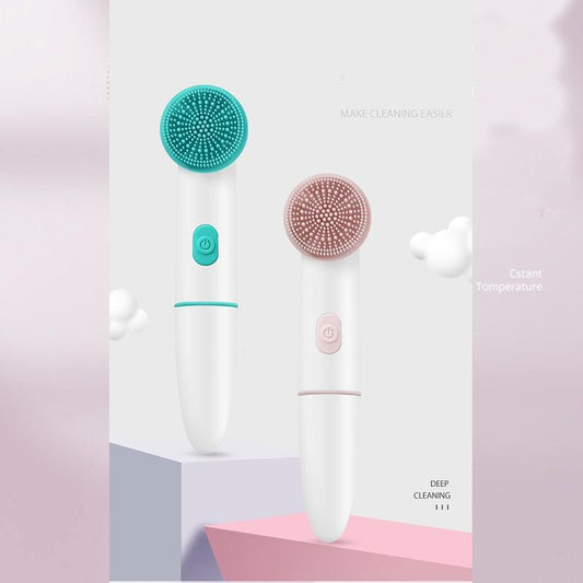 Electric 3D Face Washing Brush Cleansing Instrument Beauty Face Washing Instrument Pore Cleaner To Blackhead Artifact Makeup Cleaning Brush