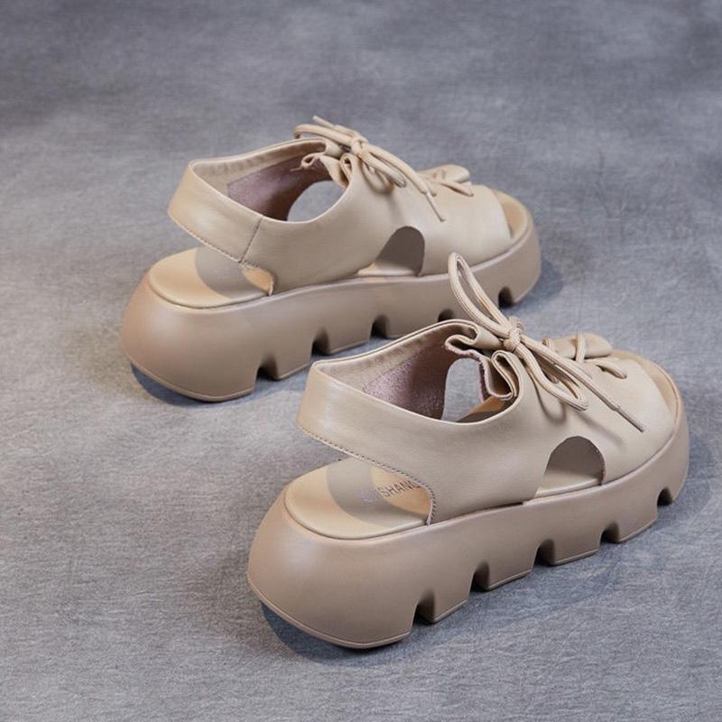 All-match Sandals Summer Sandals Female Fish Mouth Shoes Thick-soled Roman Shoes Trifle Sandals, Women Shoes