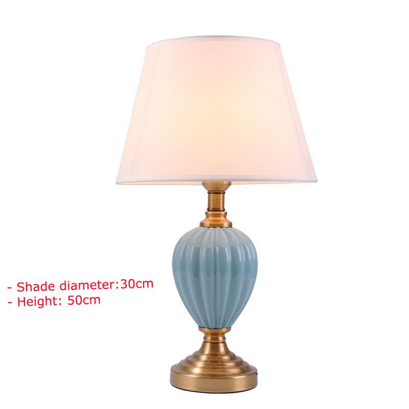 Luxurious Lamp Body Bedside Lamps for Bedroom Living Room Light Decorative Table Lamps