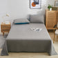 Solid Color Bed Sheet Cotton Mattress Protector Cover Flat Sheet 1pcs Soft Bedclothes Twin Queen King Size