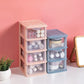 Capacity Cosmetic Storage Box Make Load Organizer Jewellery Nails Make Container Desktop Miscellaneous Storage Box