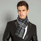 Autumn and Winter Men's Scarves Young Middle-aged Men Thick Warm Scarf