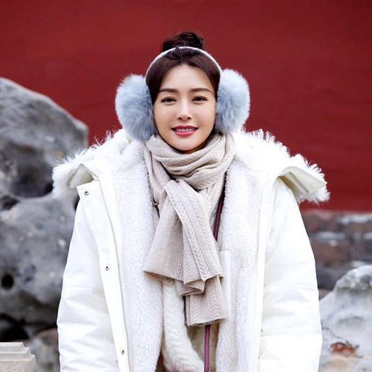 HD Stereo Winter Plush Warm Wireless Bluetooth Headset Ear Cover Outdoor Earphone Windproof Earmuffs