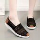 Summer Casual Flats Shoes Woman Hollow Outs Breathable White Lace Work Shoes Flat Bottom Cloth Shoe Loafers