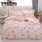 Bedding Set Korean Double Bed Four-piece Bedding Kit Cotton Quilt Cover