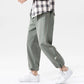 Men's Sweatpants Trend All-match Handsome Trousers Drawstring Drawstring Pants Printed Casual Pants