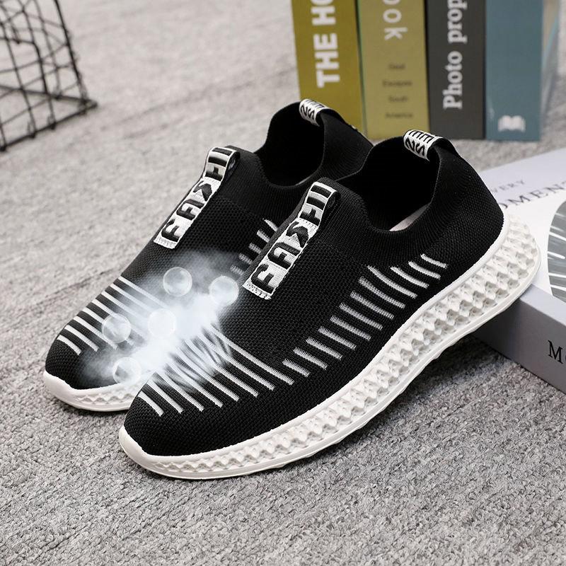 Ladies Mesh Sneakers Breathable Versatile Casual Lightweight Soft Sole Running Shoes