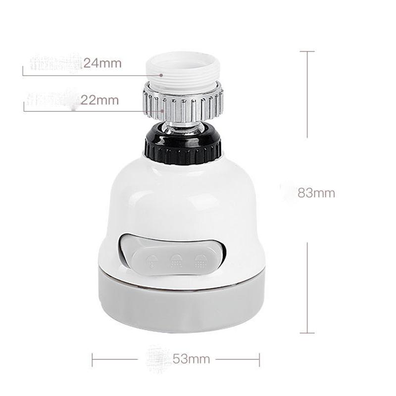 Kitchen Faucet Pressurized Shower Universal Water Saver Tap Water Splash-proof Faucet Water Filter Filter Aerator