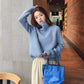 Autumn Winter Turtleneck Rabbit Villus Sweater Simple Women Long-sleeved Slim Sweaters