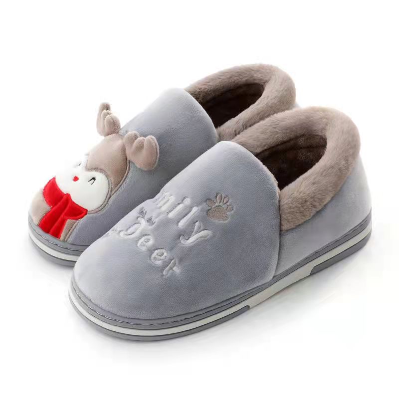 Winter Woman Slippers Non Slip Plush Slippers Soft Home Slippers Warm Indoor Slippers Cute Cartoon Designer Shoes for Women