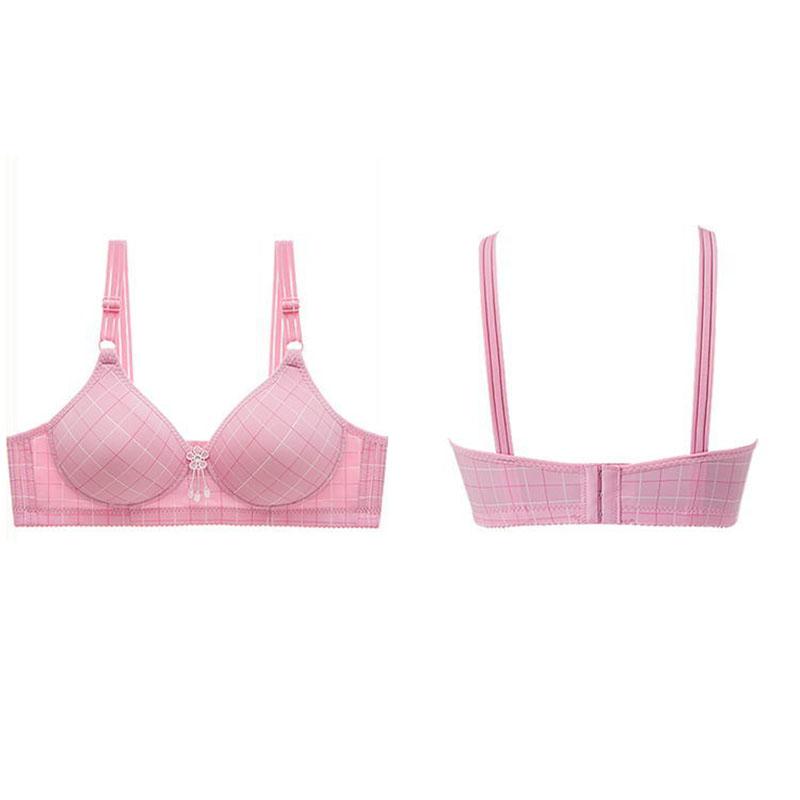 Push Up Bra for Women Plus Size Bras Underwear Wireless Soft Seamless Brassiere Large Cup Bralette Cotton Comfortable Lingerie