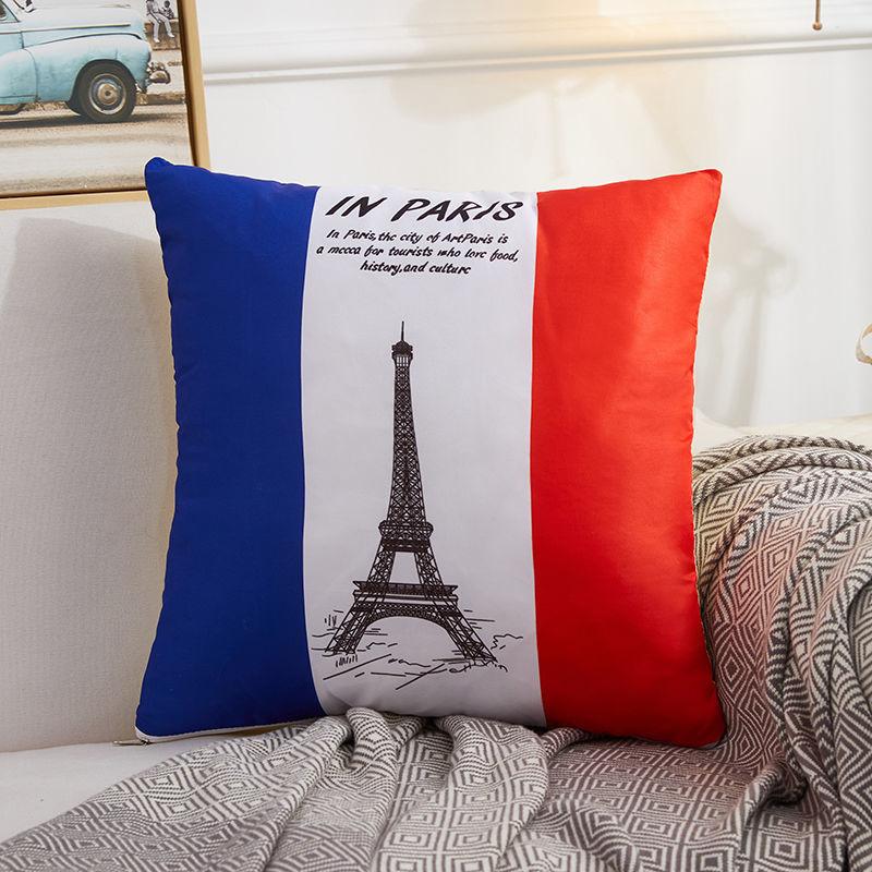 Retro Style Pillow Home Sofa Pillow Breathable Car Pillow Rest and Relaxation Artifact