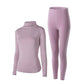 Women Long Sleeve Thermal Underwear Women Winter Thicken Tight Suit Sexy Pajamas Autumn Spring Windproof Soft Lining Comfortable Breathable Versatile