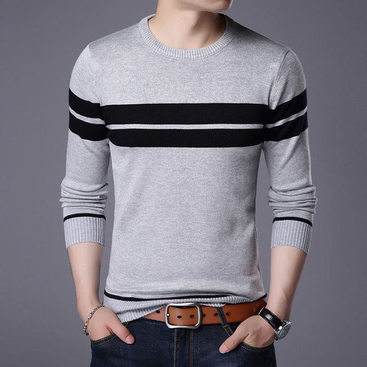 Cashmere Wool Sweater Men 2019 Autumn Winter Slim Fit Pullovers Men Pull Homme Christmas Sweaters