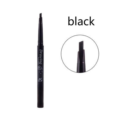 Waterproof and sweatproof natural lasting non-fading female junior double-headed eyebrow pencil