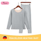Thermal Underwear Ladies Thickened Plus Velvet Suit De Velvet Self-heating Winter Seamless Bottoming Autumn Clothes Long Trousers