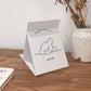 Cute Girls Ladies Folding Mirror Desktop Creative Portable Cartoons Makeup Mirror HD Thin and Light Travel Out Household Essentials