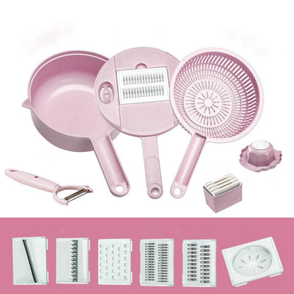 Multi-function Vegetable Cutter Potato Radish Grater Multifunctional Shredded Slicing Kitchen Artifact