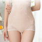Women's Jacquard Cotton Crotch High-waist Belly Sculpting Underpants Four Seasons Large Size Lace Shapewear Panties