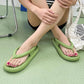 Flip-flops Summer Women's Thick-soled Outdoor Wear Slippers Non-slip Sandals Clip-on Beach Sandals Men's Couple Shoes