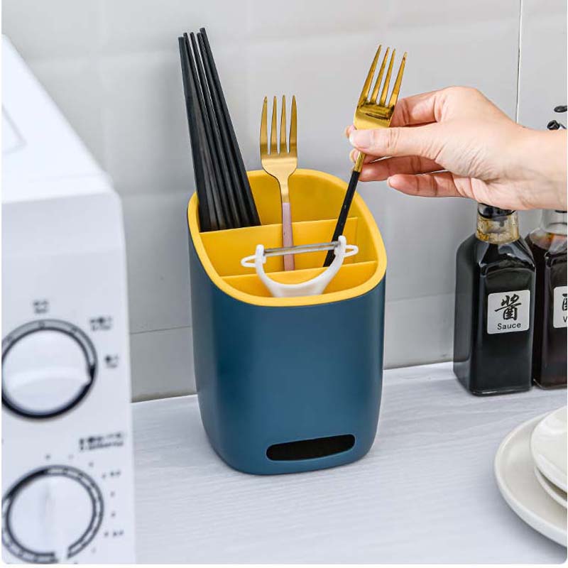 Kitchen Rack Multi-function Plain Tableware Storage Box Home Kitchen Storage Box