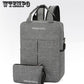 Backpack large capacity charge leisure laptop bag college student bag travel backpack