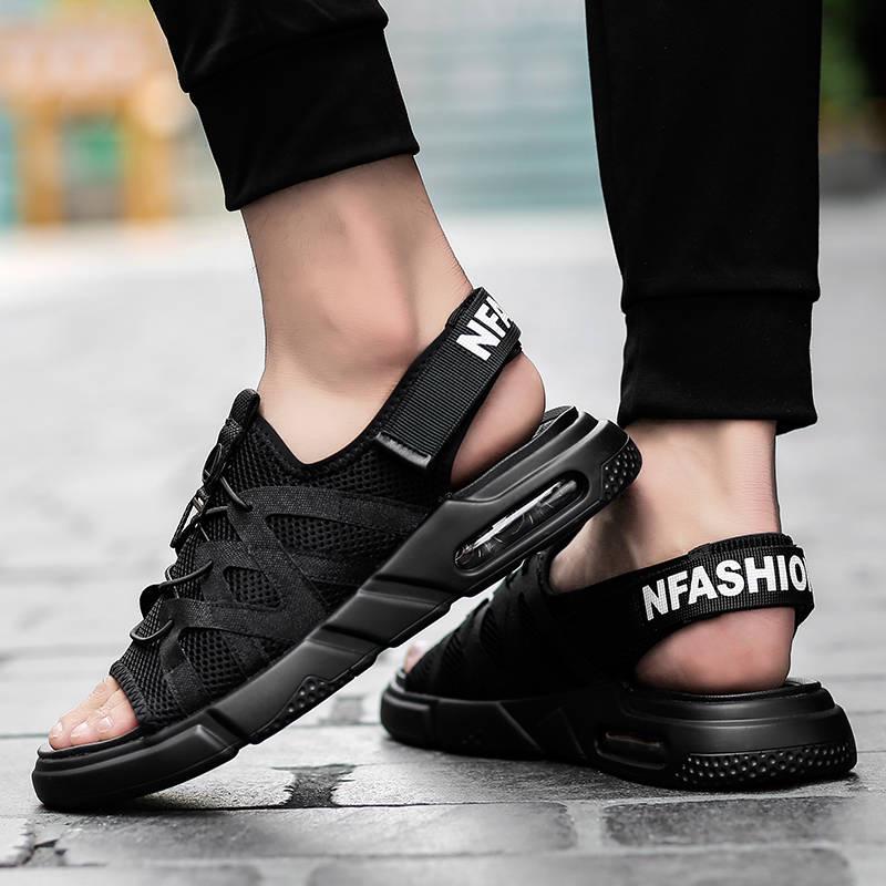 Summer Beach Sandals Men Sport Casual Shoes Air Cushion Non-slip Breathable Male Fashion Slippers