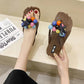 Korean Fashion Summer Seaside Vacation Beach Flip Flops Flat Bottom Non-slip Bathroom Student Slippers