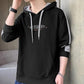Hooded Sweater Men's Loose All-match Autumn Sports Jacket Korean Casual Outerwear Sweatshirts Clothes