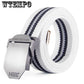Striped Adult Men Knitted Men Casual Belts Canvas Belt Plus Size Strap Male Tactics Belt