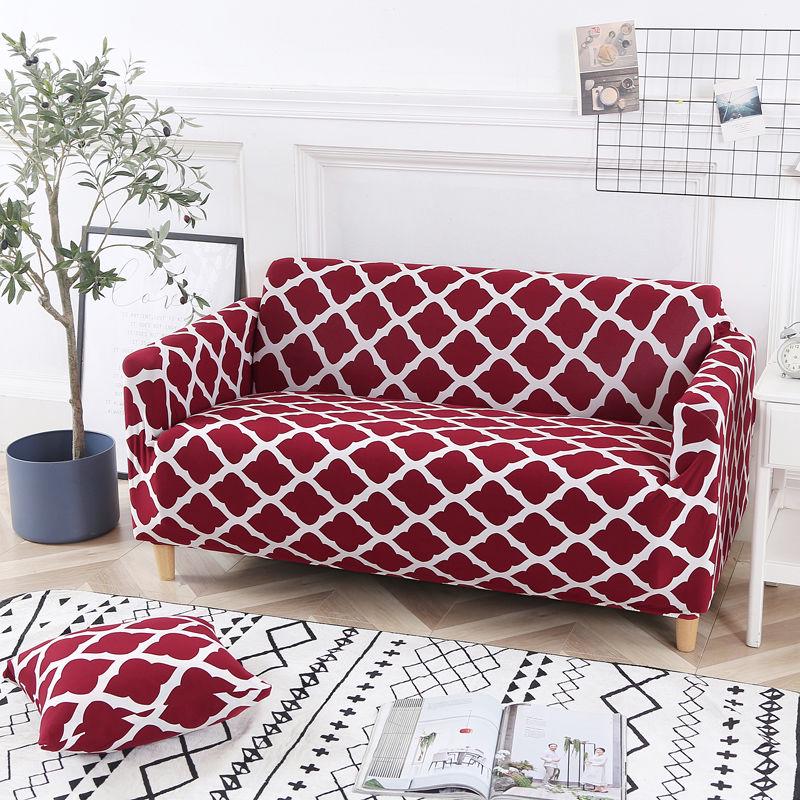 Corner Sofa Covers for Living Room Slipcovers Elastic Stretch Sectional Sofa Cubre Sofa , L Shape Need To Buy 2 Pieces