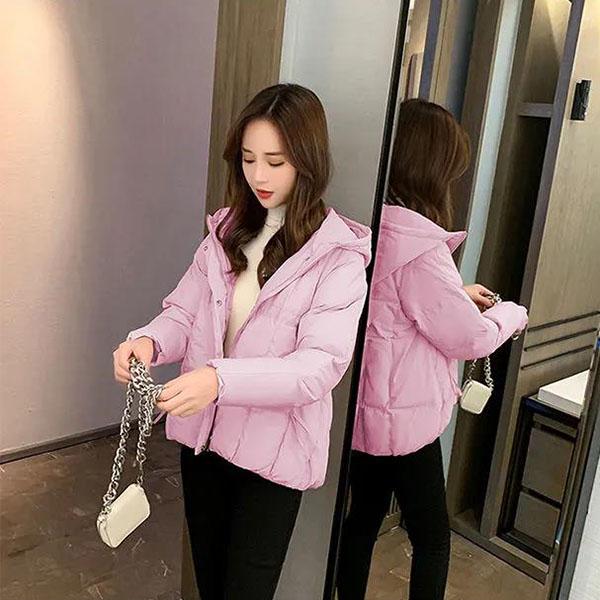 Winter All-match Cotton-padded Jacket Women's Short Loose  Padded Jacket Thick Warm Small Padded Jacket