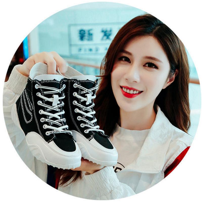 High-top Canvas Shoes Spring Korean Student Retro Style Sneakers All-match Casual Sports Shoes