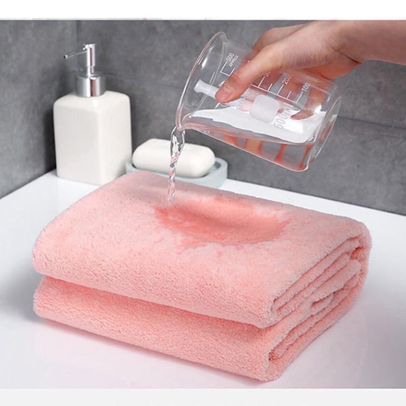 Increase Thick Coral Fleece, Skin-friendly Soft Bath Towel, Strong Water Absorption Can Be Used In All Seasons, No Shed, No Fading Portable Bath Towel