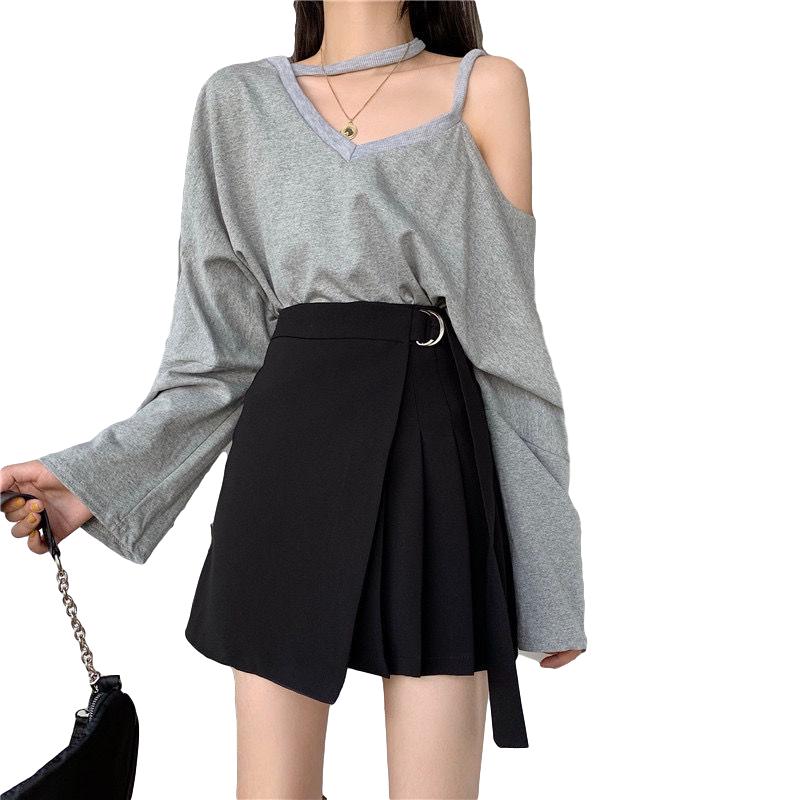 Irregular Circle Women Sexy Tight Irregular A-line High Waist Short Skirt Zipper Elastic Waist Club Casual Home Office