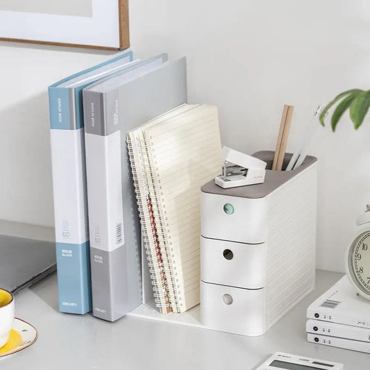 Desktop Shelf Bookshelf Company Office Folder Finishing Storage Rack Simple Student Storage Office Clerk