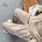 Sweatshirt Sports Suit Fleece Thickened Sports Suit Women's Autumn and Winter Loose Sweater Women's + Leggings Pants Two-piece Set