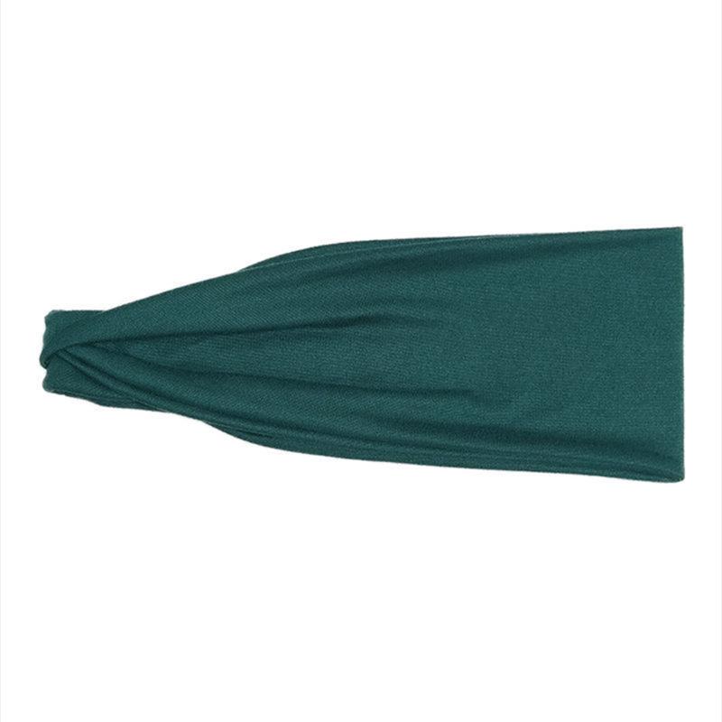 2pc Sports Sweat-absorbing Headband Yoga Fitness Sweat-absorbing Headband for Men and Women Super Elastic Wide-brimmed Sports Hairband