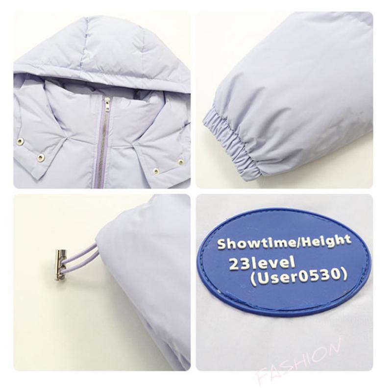 Down Padded Jacket Women's Padded Jacket Winter Student Loose Padded Jacket Bread Coat Thickened Windproof Jacket Warm Coat